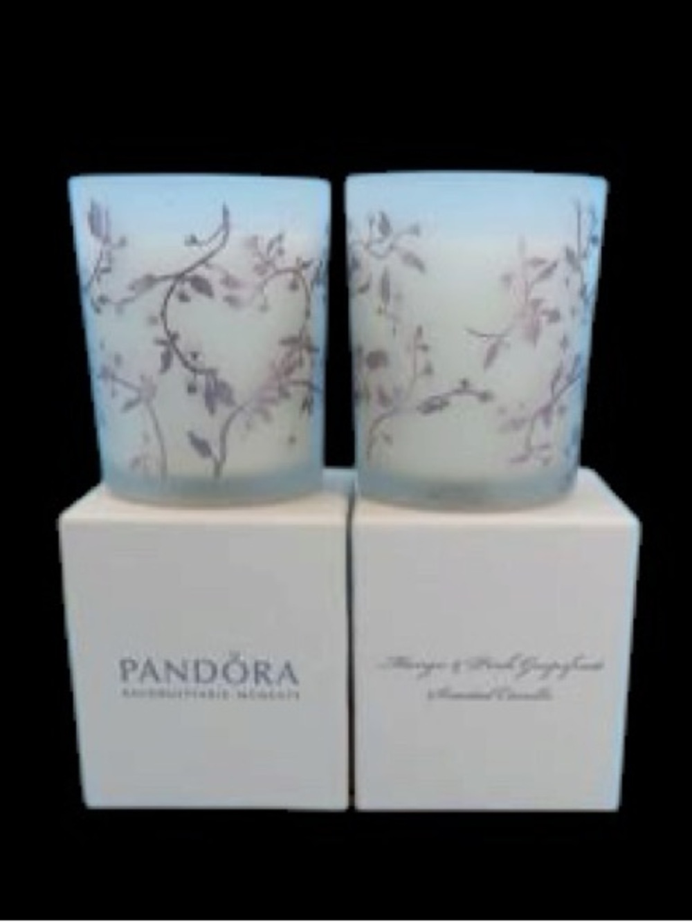 Pandora Scented Candles, nib